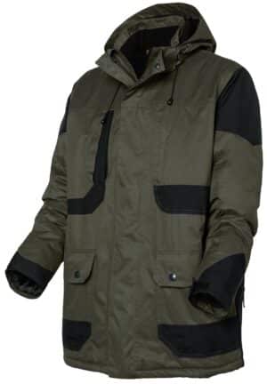 Parka Naturaltech Life Molinel vue de face vert kaki