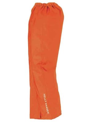 Pantalon de pluie Voss Helly Hansen vue cote gauche orange