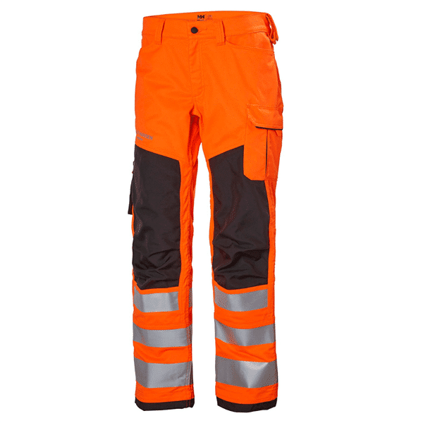 ORANGE FLUO / ÉBÈNE