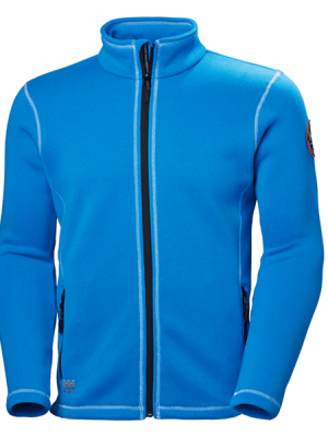 Polaire professionnelle Hay River - Helly Hansen vue face bleu