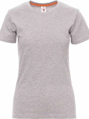 T-shirt Sunrise Lady Payper vue de face gris
