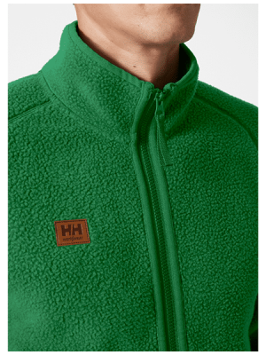 Polaire Heritage Helly Hansen vue de face vert