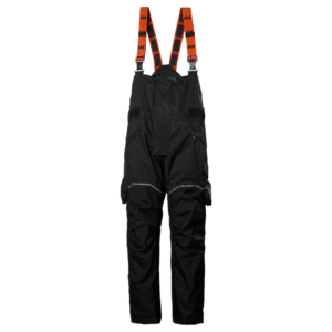 Salopette d’hiver Bifrost - Helly Hansen vue face noir orange