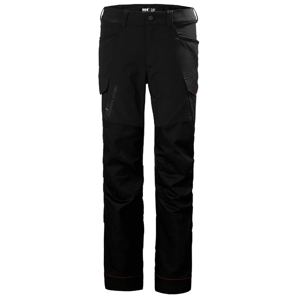Pantalon de travail femme W Luna BRZ Cargo Helly Hansen vue de face noir