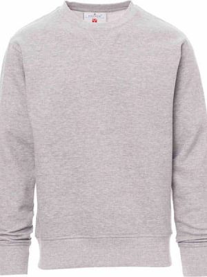 Sweat-shirt Orlando Payper vue de face gris