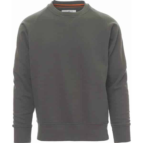 Sweat-shirt Mistral + Payper vue de face kaki