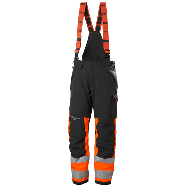 ORANGE FLUO / ÉBÈNE