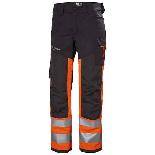 ORANGE FLUO / ÉBÈNE