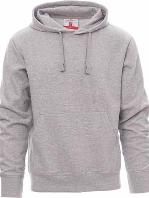 Sweat-shirt à capuche Toronto Payper vue de face gris