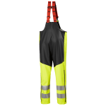 Cotte de pluie haute visibilité Alna 2.0 Helly Hansen vue de face jaune noir