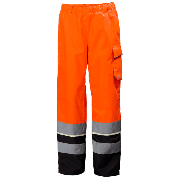 ORANGE FLUO / ÉBÈNE