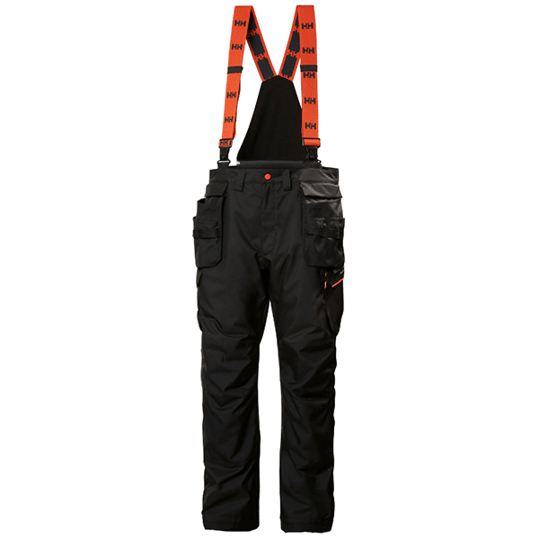 Cotte de travail d’hiver Kensington Construction - Helly Hansen vue face noir