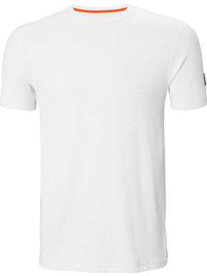 T-shirt de travail Kensington Tech - Helly Hansen vu de face blanc