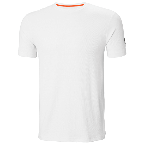 T-shirt de travail Kensington Tech - Helly Hansen vu de face blanc