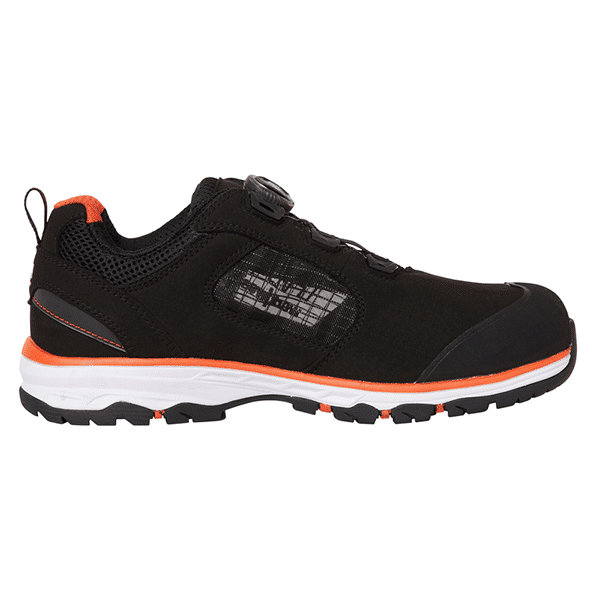 Chaussures de sécurité basses Chelsea Evolution BOA S1P Helly Hansen vue de coté noir
