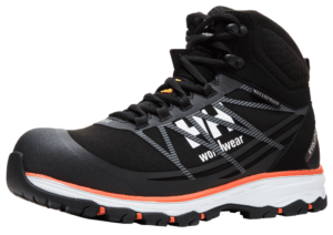 Chaussures de Sécurité montantes Chelsea Evolution S3 Helly Hansen vue de coté noir
