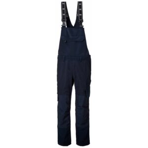Cotte de travail Oxford Helly Hansen vue de face bleu marien