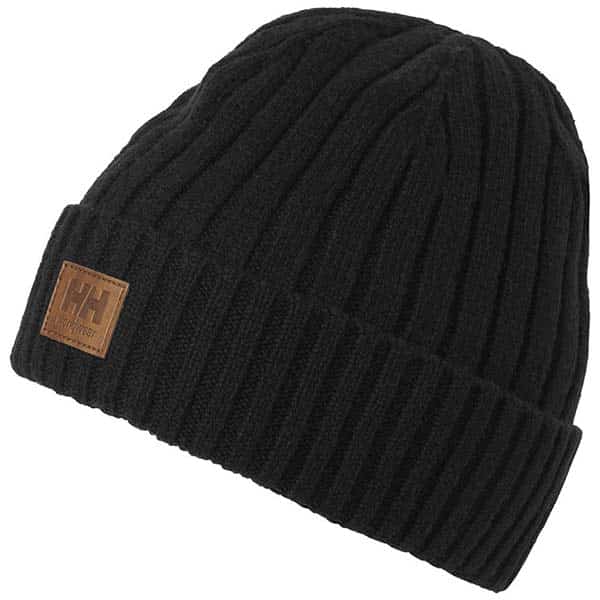 Bonnet en laine Helly Hansen noir