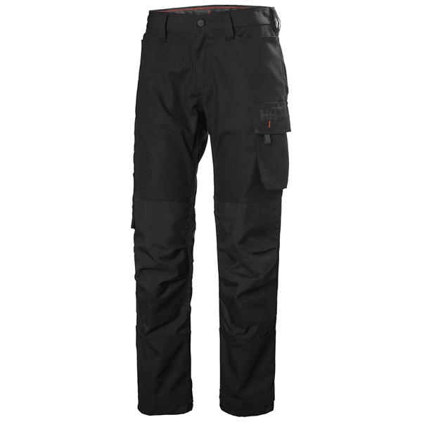 Pantalon de travail femme W Luna Work Helly Hansen vu face noir