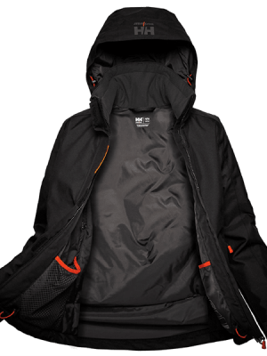 Veste de travail hiver femme W Luna Helly Hansen vue de face ouvert