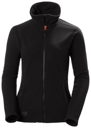 Polaire femme W Luna Helly Hansen vue de face noir