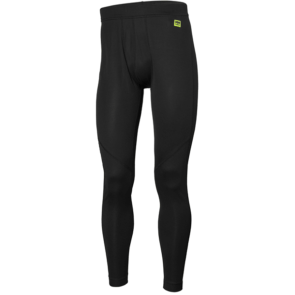 Sous vêtement thermique Lifa collant - Helly Hansen vue face noir