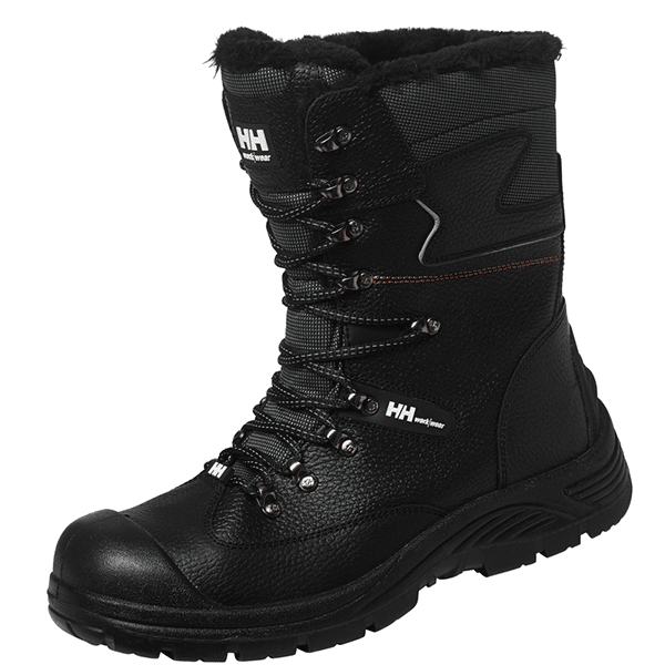 Bottes de sécurité hiver Aker S3 Helly Hansen vue de coté noir