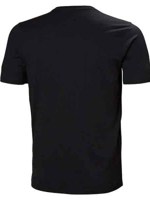T-shirt de travail Manchester Helly Hansen vue de dos noir