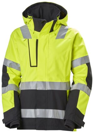 Veste haute visibilité femme Luna - Helly Hansen vue face vert
