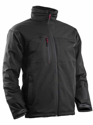 Veste Yang winter 2 Coverguard vue de 3/4 noir