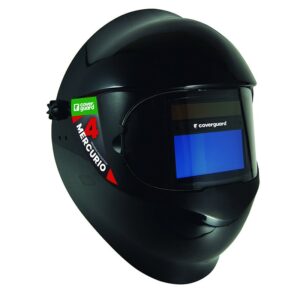 Casque de soudage Mercurio 4 Coverguard vue de face noir