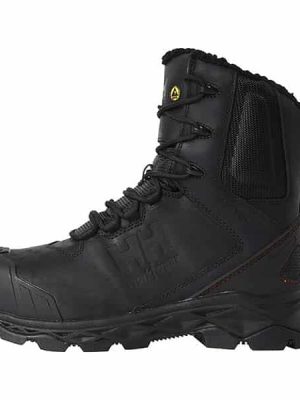 Chaussures de sécurité montantes d'hiver Oxford SZ S3 Helly Hansen vue de coté noir