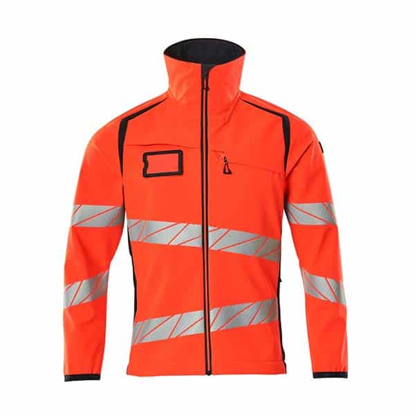 ROUGE FLUO / BLEU MARINE