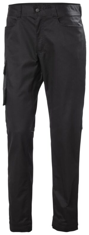 Pantalon de travail Manchester service Helly Hansen vu face noir