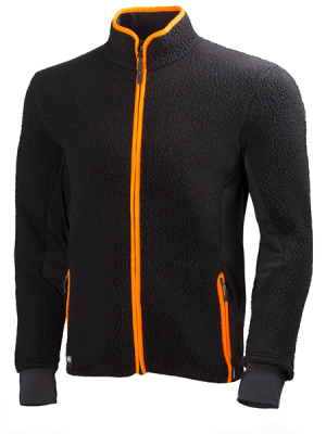 Polaire de travail Chelsea Evolution Helly Hansen vue de face noir