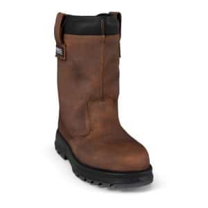 Bottes de sécurité non fourrées Sutra S3 Gaston Mille vue de face marron