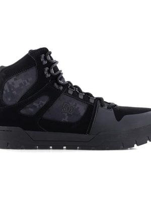 Chaussures de Sécurité montantes Noir S3S Waterproof Pure Safety DC Shoes vue de cote droit noir
