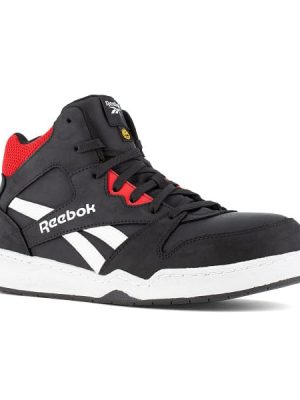 Chaussures de travail montantes en cuir S3 SRC ESD Reebok vue trois quarts cote droit