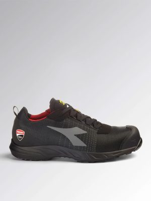Chaussures de sécurité basses FLY MOTOR MATRYX S3L Diadora x Ducati Corse vue cote droit