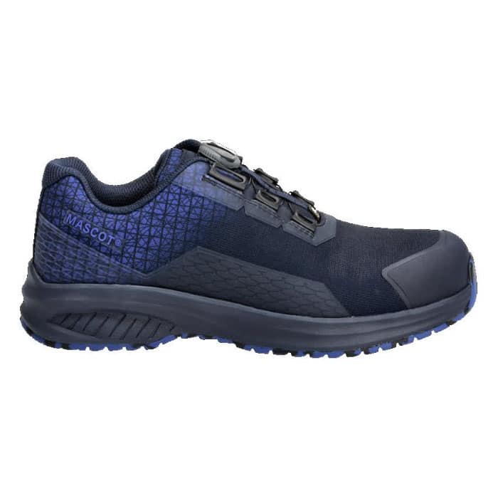 Chaussures de sécurité basses S3S BOA Mascot F1500-909 Accelerate bleu vue cote droit
