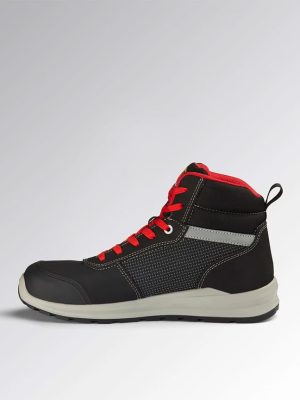 Chaussures de sécurité montantes SPEEDY RACE S3S Diadora x Ducati Corse vue cote gauche