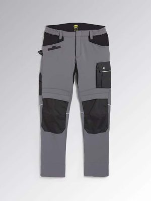 Pantalon de travail Carbon Performance Diadora Utility Gris vue de dos