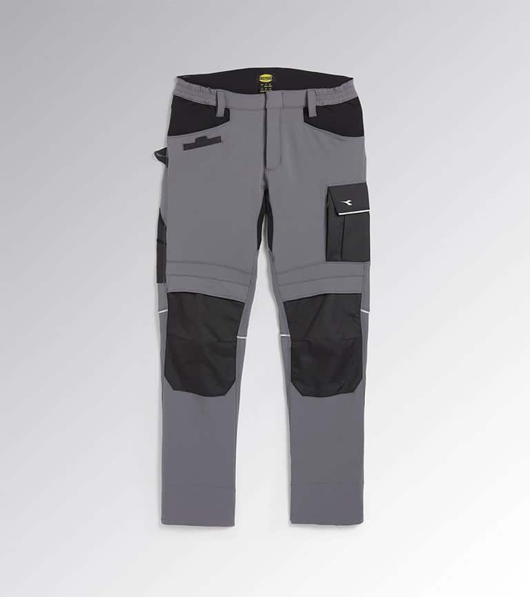 Pantalon de travail Carbon Performance Diadora Utility Gris vue de dos