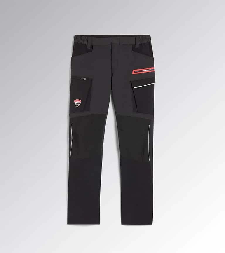 Pantalon de travail Motor Cargo - Diadora Utility x Ducati Corse vue de face