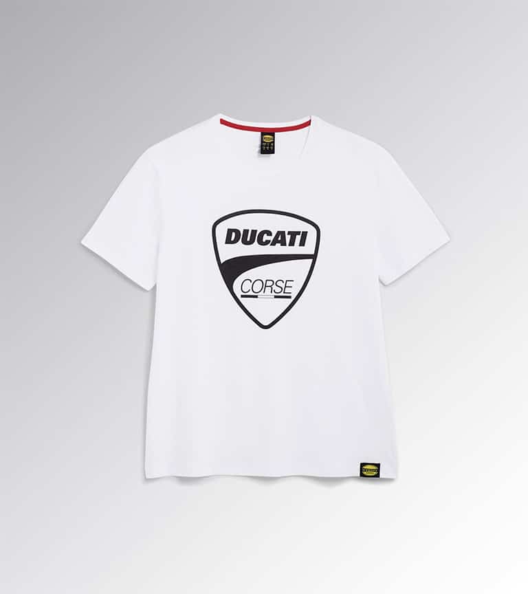T-shirt manche courte de travail Graphic - Diadora Utility x Ducati Corse vue de face