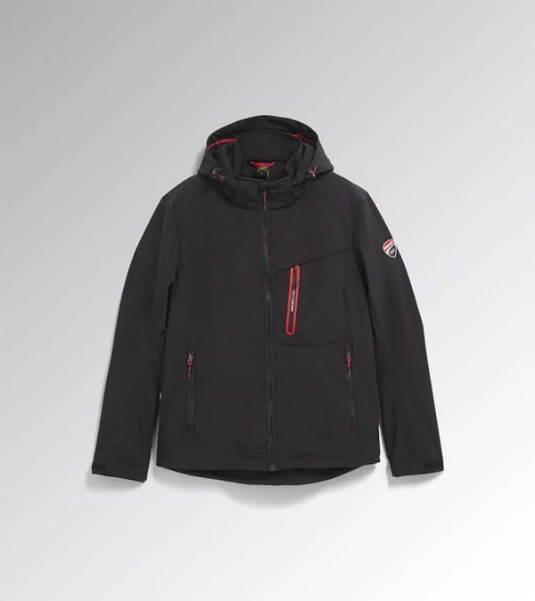 Veste softshell - Diadora Utility x Ducati Corse vue de face