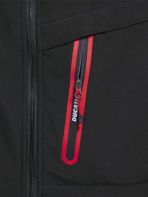 Veste softshell - Diadora Utility x Ducati Corse zip poche vue zoomee-1