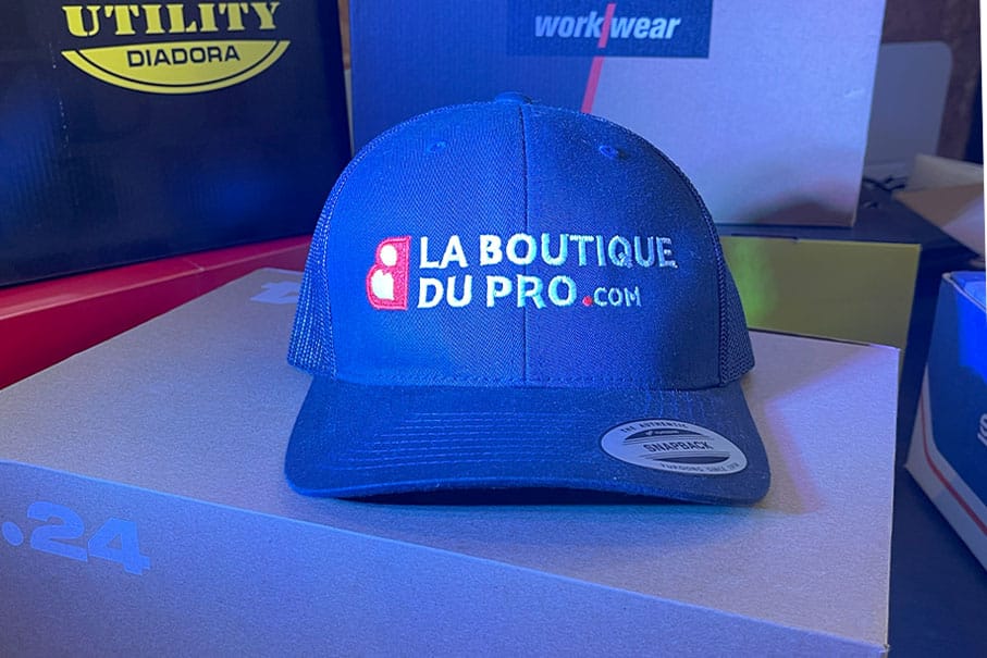Casquette brodee