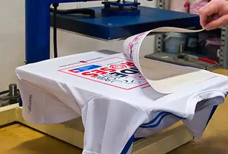 Vêtements de travail personnalisés transfert floquage