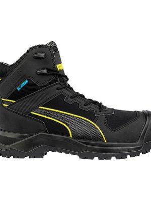 Baskets de sécurité montantes Rock HD CTX Puma Safety vue de cote droit noir